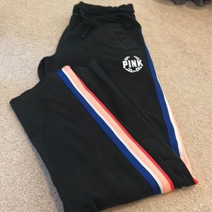 Victoria Secret Pink sweatpants. Frayed bottom see last pic